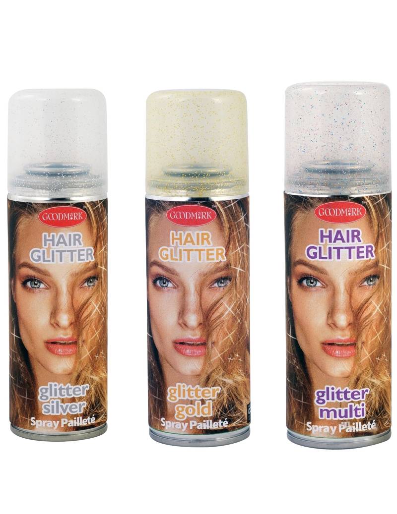 Glitzer Haarspray Gold 125ml von GOODMARK