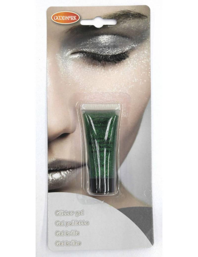 Make-Up Glitzer-Gel grün 14g von GOODMARK