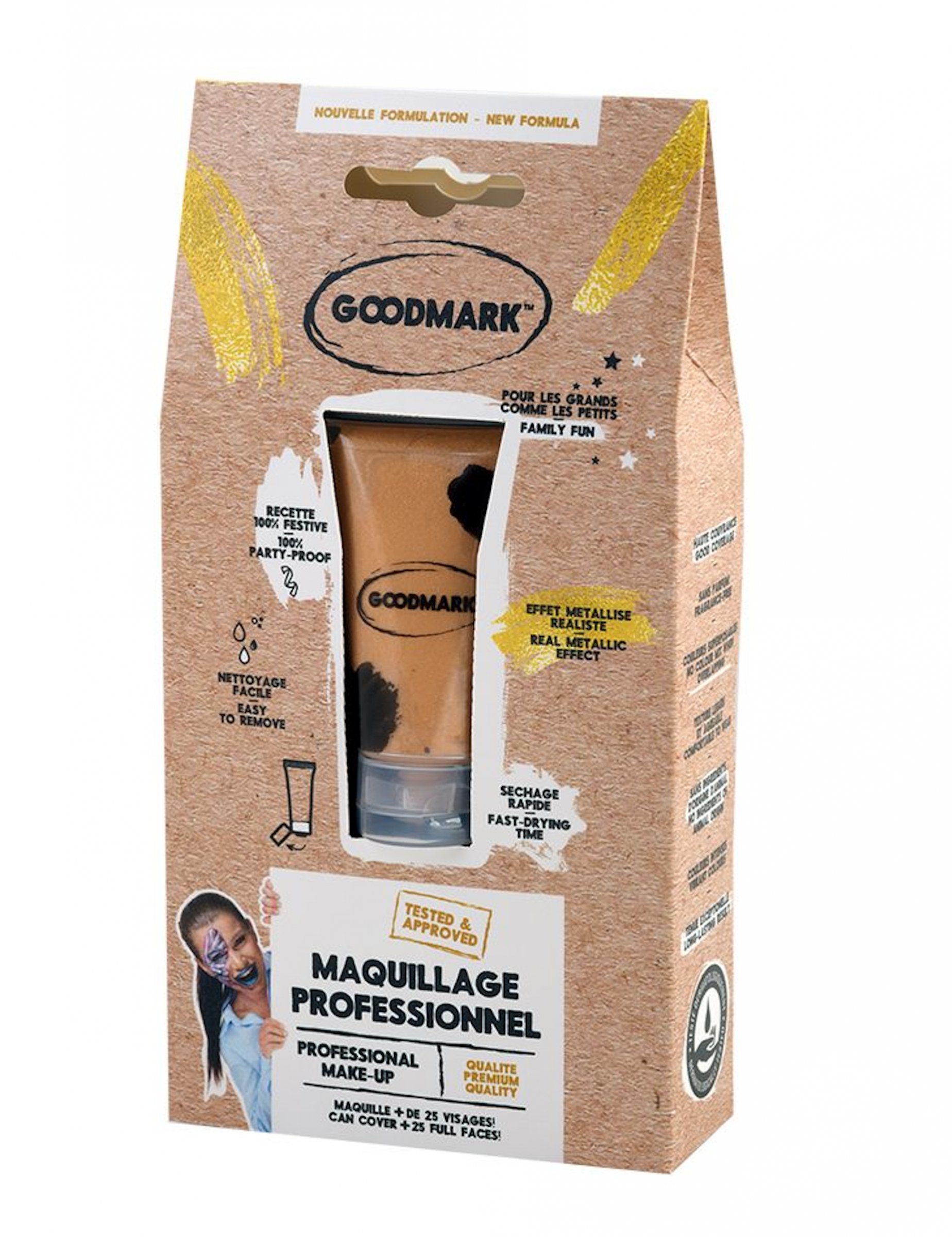 Professionelle Make-up-Gesichtscreme auf Wasserbasis 20 ml von GOODMARK