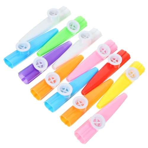 GOOHOCHY 12st Kinder-Kazoo Pädagogisches Spielzeug Kinder Spielsets Lernspielzeug Kinderspielzeug Musikspielzeug Für Kinder Trompete Kazoo Kazoo-krachmacher Party-Kazoo Kazoo-mundflöte Abs von GOOHOCHY