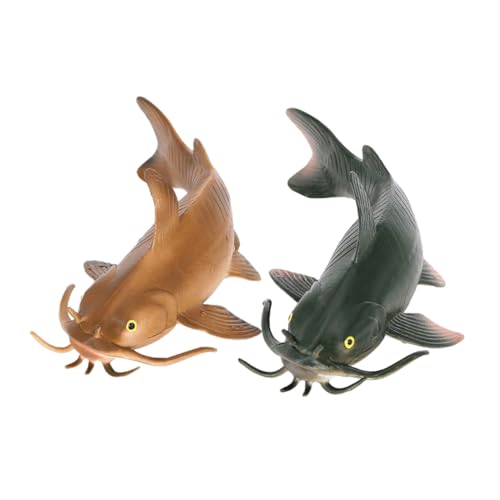 GOOHOCHY 2 Stück Realistisches Kleine Fischfiguren Detailgetreues Fischmodell aus Kunststoff Vielseitige Fischdekoration und Lernspielzeug für Dekoratives Aquarium Accessoire und GOOHOCHY 2 Stück Realistisches Kleine Fischfiguren Detailgetreues Fischmodell aus Kunststoff Vielseitige Fischdekoration und Lernspielzeug für Dekoratives Aquarium Accessoire und von GOOHOCHY