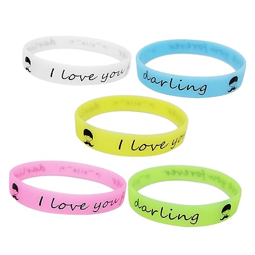 GOOHOCHY 20 Stück Leuchtende Silikonarmbänder Bunte Armbänder Individuelle Armbänder Partygeschenke Für Fitness Sport Schule Karneval GOOHOCHY 20 Stück Leuchtende Silikonarmbänder Bunte Armbänder Individuelle Armbänder Partygeschenke Für Fitness Sport Schule Karneval von GOOHOCHY