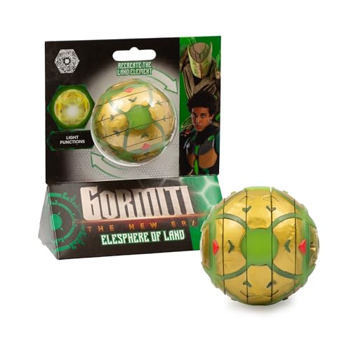 GORMITI THE NEW ERA - Elesfera des Clans der Erde Glen, stellt das Element der Erde durch Drehen der Ringe Wieder her und die Kugel leuchtet auf, für Kinder ab 3 Jahren GORMITI THE NEW ERA - Elesfera des Clans der Erde Glen, stellt das Element der Erde durch Drehen der Ringe Wieder her und die Kugel leuchtet auf, für Kinder ab 3 Jahren von GORMITI THE NEW ERA