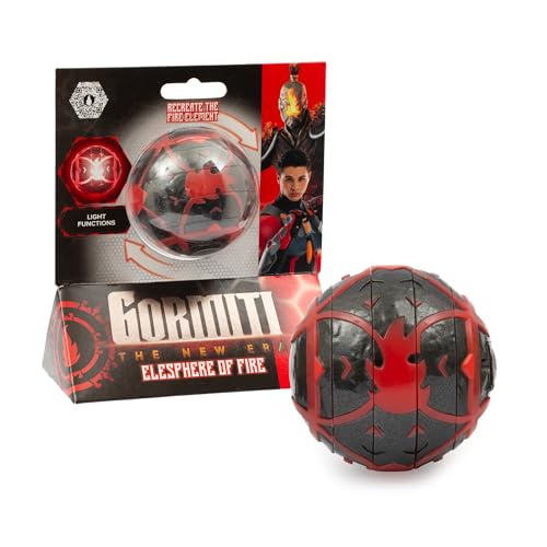Gormiti GRV011 Elektronische Elsphäre, Lichteffekte, Modell Feuer, für Kinder ab 4 Jahren, 1 Stück Gormiti GRV011 Elektronische Elsphäre, Lichteffekte, Modell Feuer, für Kinder ab 4 Jahren, 1 Stück von GORMITI THE NEW ERA