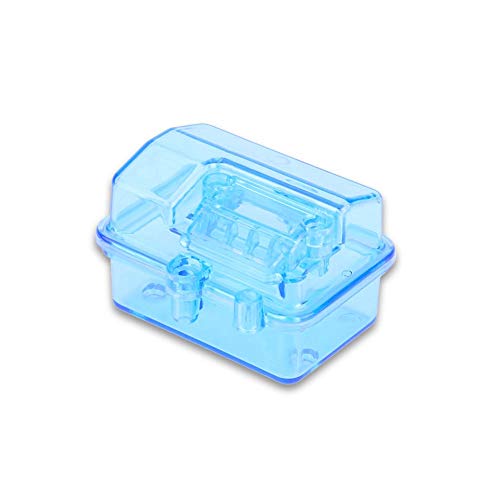 GOTOTOP wasserdichte Empfängerbox 3,8 x 5,1 x 3,6 cm Kunststoff Empfänger Transparentes Staubdichtes Schutz Gehäuse für Huanqi727 / Slash RC Auto Fernbedienung Zubehör von GOTOTOP