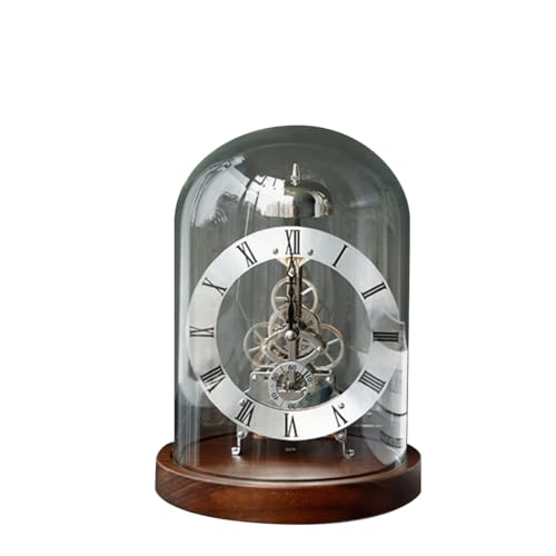 GOUX Mechanische transparente Retro-Tischuhr mit Nachtlicht, mechanische Uhr Ornament von GOUX