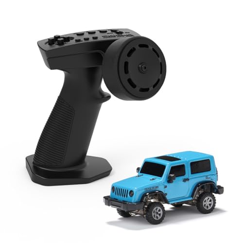 GOUX Mini Fernbedienung Crawler, 1/64 Skala 2.4G voller proportionaler RC elektrischer Mini Klettern Off-Road 4WD Fahrzeug Modell für erwachsenes Teen (RTR Standardversion) von GOUX