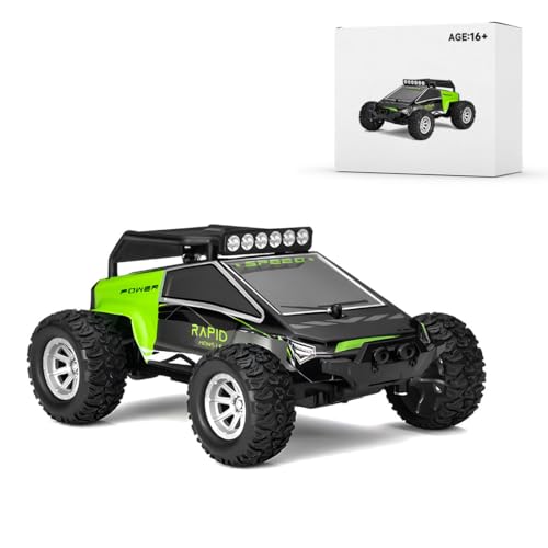 GOUX Mini RC Off-Road, 1/32 2.4G RC Electric Drift Off-Road All Terrain Vehicle Model Halloween Überraschendes Geschenk für Erwachsene Teenager (RTR Version) von GOUX