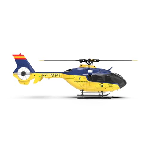 GOUX RC Helikopter Modelle, EC-135 1/36 2.4G 6CH Direct Drive Brushless RC 3D/6G Helikopter Modell (RTF Version) von GOUX