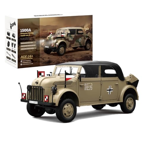 GOUX RC Militärfahrzeuge, Hg4-51 1/18 2.4g Rc Kommandofahrzeug Modell Elektrisch Gebürstet Simulation 4wd Militärfahrzeug, Ferngesteuertes Auto für Erwachsene von GOUX