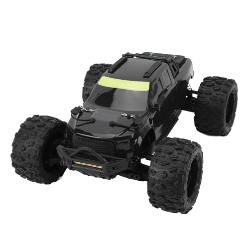 GOWENIC 1/16 Fern Gesteuertes Auto, Off-Road-RC-LKW, Bürstenlose Hoch Geschwindigkeit, Alle Gelände Off-Road-RC-LKW mit 2200mAh Akku für Erwachsene Jugendliche Jungen, Schwarz von GOWENIC