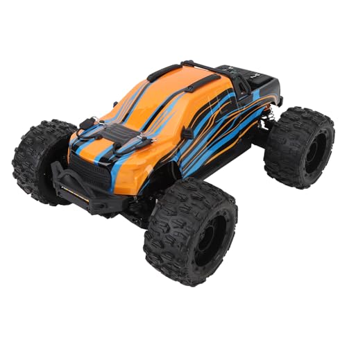 GOWENIC 1/16 RTR Bürstenloses RC-Auto, Off-Road-All-Terrains-Hochgeschwindigkeits-Ferngesteuertes Auto für Jugendliche und Erwachsene, Orange von GOWENIC