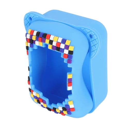 GOWENIC Silikonhülle, Kratzfest mit Trageband, für Bitzee Interactive Toy Digital Pet Storage Bag (Blue) von GOWENIC