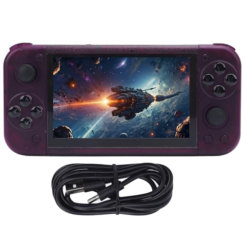 Handheld -Retro -Spielkonsole, Small -Retro -Konsole mit 5 -Zoll -IPS -Bildschirm, 19 Emulatoren Support, 2 GB DDR4 USB C Tragbare Videospielkonsole für Linux, 64 GB (23/12/4 #14) von GOWENIC