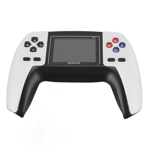 Handheld-Spielekonsole, Retro-Spielekonsole mit Bildschirm, Ergonomische Einzelspieler-Spielmaschine, AV-Kabel für TV-Ausgang, 1020-mAh-Akku, Tragbar für den Innen- und von GOWENIC