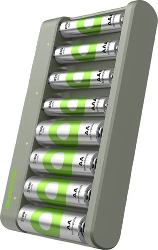 GP E821 Rundzellen-Ladegerät NiMH Micro (AAA), Mignon (AA) von GP