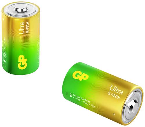 GP Batteries Ultra Mono (D)-Batterie Alkali-Mangan 1.5V 2St. von GP