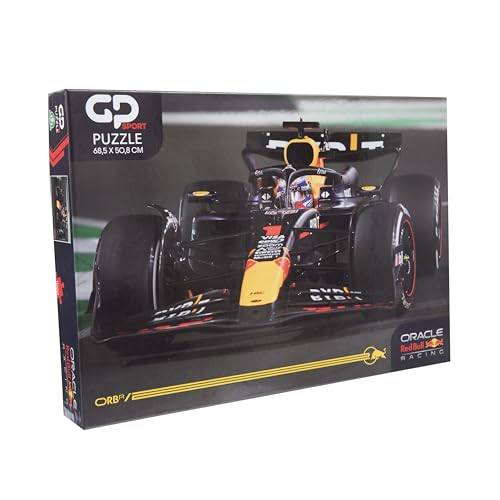 GP Sport Red Bull Racing 2D Puzzle – 1000 Teile, dynamisches F1-Auto in Bewegung, hochdetaillierte Kunstwerke, für Rennsportfans und Sammler – 68,5 x 50,8 cm von GP Sport