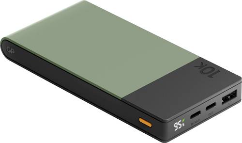 GP GPACCM10C000 Powerbank 10000 mAh LiPo USB-A, USB-C® Moosgrün von GP