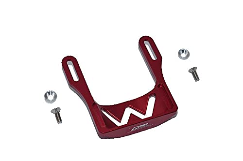 1/10 4WD TA08 PRO 58693 Chassis Tuning Teile Aluminium Motor Mount for Tamiya 1/10 4WD TA08 PRO 58693-5Pc Set Red von GPM Racing