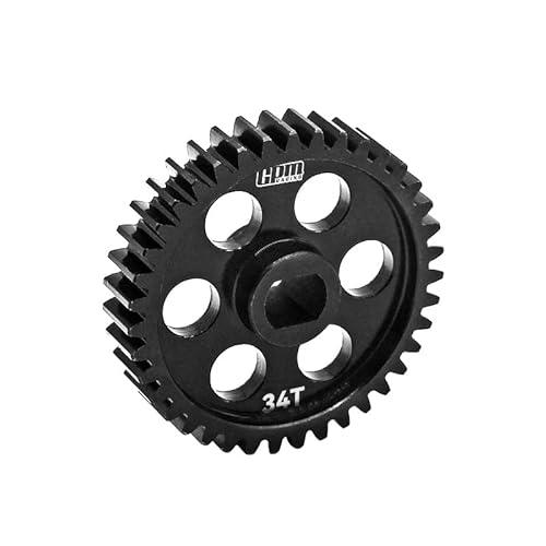 4140 Carbon Steel Speed Main Gear 34T for Traxxas 1/16 Mini Maxx 4WD RTR Brushless Monster Truck 107154-1 Upgrades von GPM Racing