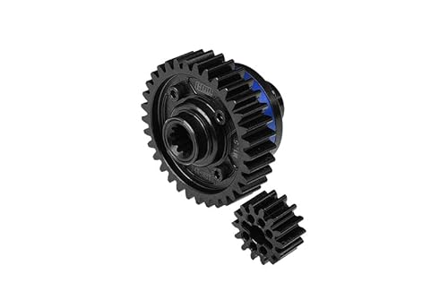 4140 Medium Carbon Steel +7075 Alloy Center Complete Differential for Traxxas 1:5 X Maxx 6S / X Maxx 8S / XRT 8S / X Maxx Ultimate 8S / XRT Ultimate 8S Monster Truck Ugrades - Blue von GPM Racing