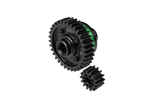 4140 Medium Carbon Steel +7075 Alloy Center Complete Differential for Traxxas 1:5 X Maxx 6S / X Maxx 8S / XRT 8S / X Maxx Ultimate 8S / XRT Ultimate 8S Monster Truck Ugrades - Green von GPM Racing