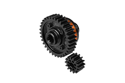 4140 Medium Carbon Steel +7075 Alloy Center Complete Differential for Traxxas 1:5 X Maxx 6S / X Maxx 8S / XRT 8S / X Maxx Ultimate 8S / XRT Ultimate 8S Monster Truck Ugrades - Orange von GPM Racing