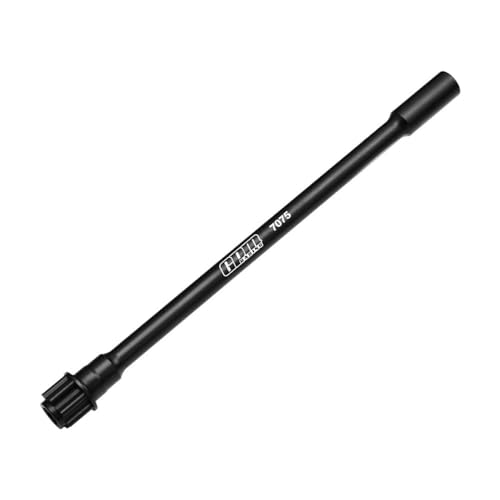 Aluminium 7075 Alloy Center Drive Shaft for Traxxas 1/16 Mini Maxx 4WD RTR Brushless Monster Truck 107154-1 Upgrades - Black von GPM Racing