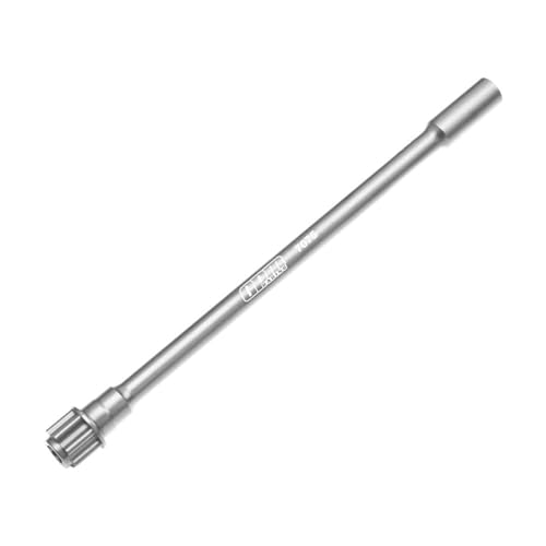 Aluminium 7075 Alloy Center Drive Shaft for Traxxas 1/16 Mini Maxx 4WD RTR Brushless Monster Truck 107154-1 Upgrades - Silver von GPM Racing