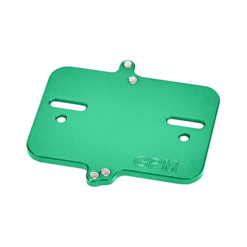 Aluminium 7075 Alloy Electronic Mount Plate for Traxxas 1/16 Mini Maxx 4WD RTR Brushless Monster Truck 107154-1 Upgrades - Green von GPM Racing