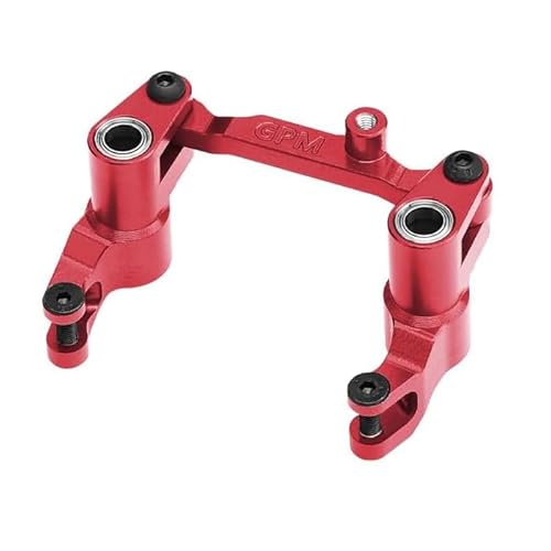 Aluminium 7075 Alloy Front Bellcrank Steering Assembly for Traxxas 1/16 Mini Maxx 4WD RTR Brushless Monster Truck 107154-1 Upgrades - Red von GPM Racing