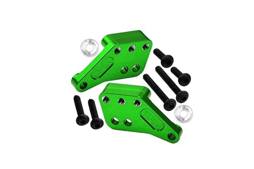 Aluminium 7075 Alloy Front Or Rear Shock Mount for Traxxas 1:8 4WD Maxx Slash 6S-102076-4/1:10 4WD Maxx-89076-4 Monster Truck Upgrades - Green von GPM Racing