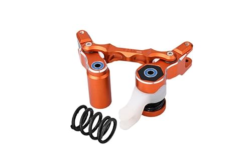 Aluminium 7075 Alloy Front Steering Assembly for Traxxas 1:5 XRT 8S Monster Truck 78086-4 Upgrades - Orange von GPM Racing