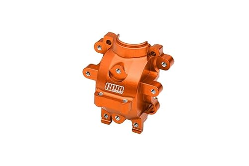 Aluminium 7075 Alloy Rear Differential Housing for Traxxas 1/10 4-Tec Drift Ford Mustang/Ford GT 4-Tec 2.0/4-Tec 3.0 / Factory Five/Ford Mustang GT/Toyota GR Supra GT4 Upgrade Parts - Orange von GPM Racing