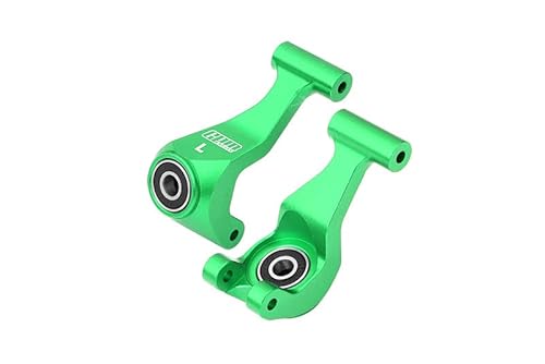 Aluminium 7075 Alloy Rear Knuckle Arm (Larger Inner Bearings) for Tamiya 58737 Hotshot II 2024 Off-Road 4WD RC Car Upgrade Parts - Green von GPM Racing