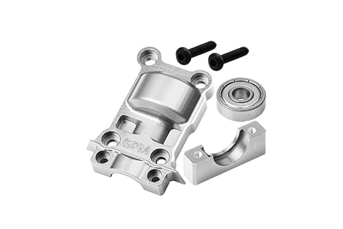 Aluminium 7075 Alloy Rear Lower Gear Cover for Traxxas 1:5 XRT 8S / X Maxx 6S / X Maxx 8S / X Maxx Ultimate 8S / XRT Ultimate 8S Monster Truck Upgrades - Silver von GPM Racing