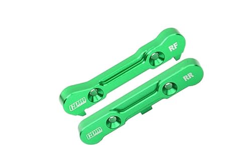 Aluminium 7075 Alloy Rear Lower Suspension Mount For LOSI 1/6 8IGHT-X Super Lasernut 4WD Buggy-LOS04019 / 1:8 8IGHT-XE Sensored Buggy-LOS04018 / 8IGHT-XTE Sensored Truggy-LOS04020 Upgrades - Green von GPM Racing