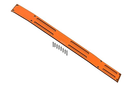 Aluminium 7075-T6 Chassis Plate for Traxxas 1:5 XRT 8S Monster Truck 78086-4 Upgrade Parts - Orange von GPM Racing