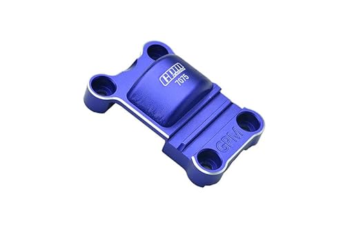 Aluminium 7075-T6 Rear Gear Cover for 1:5 Traxxas X Maxx 6S / X Maxx 8S / XRT 8S Monster Truck Upgrades - Blue von GPM Racing