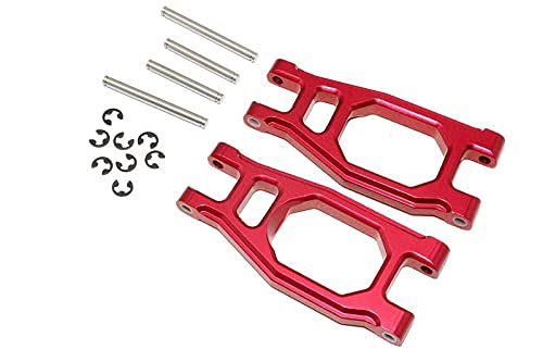 Aluminium Front Upper Arm for 1/10 Tamiya DT-03 - 1Pr Red von GPM Racing