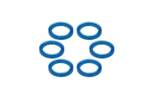 Differential Output Gears PTFE Washer 6X10X0.5mm for Traxxas 1:5 X Maxx 6S 8S / XRT 8S / X Maxx Ultimate 8S / XRT Ultimate 8S Monster Truck Upgrades - Blue von GPM Racing