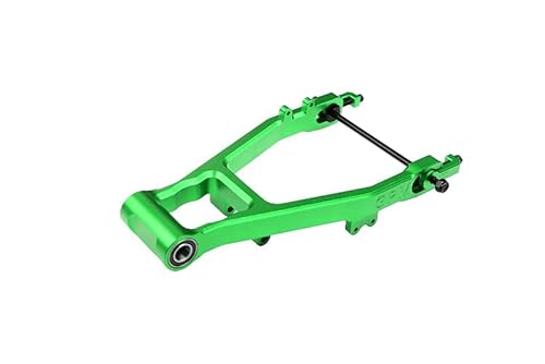 GPM Racing Aluminium 7075 Alloy Chain Tension Rear Swing Arm (Larger Inner Bearings) for LOSI 1:4 Promoto MX Motorcycle Dirt Bike RTR FXR LOS06000 LOS06002 Upgrades - Green von GPM Racing