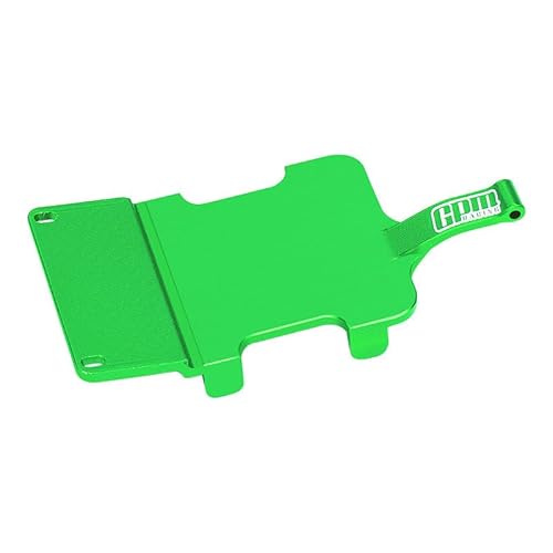 GPM Racing Aluminium 7075 Alloy Electronics and Receiver Mounting Plate for LOSI 1/24 Micro-B 2WD Buggy RTR-LOS00007 Upgrade Parts - Green von GPM Racing