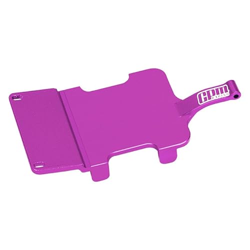 GPM Racing Aluminium 7075 Alloy Electronics and Receiver Mounting Plate for LOSI 1/24 Micro-B 2WD Buggy RTR-LOS00007 Upgrade Parts - Purple von GPM Racing