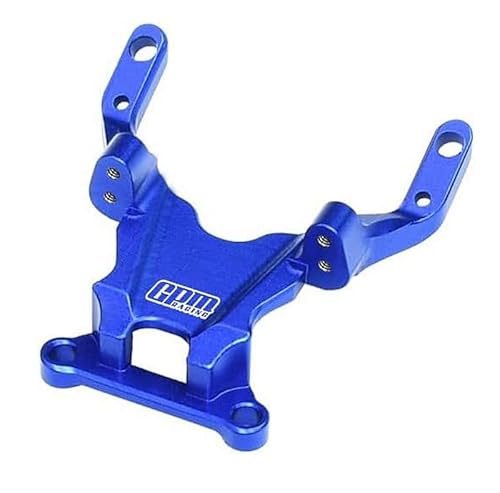 GPM Racing Aluminium 7075 Alloy Front Bulkhead for LOSI 1/24 Micro-B 2WD Buggy RTR-LOS00007 Upgrade Parts - Blue von GPM Racing