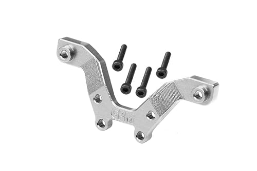 GPM Racing Aluminium 7075 Alloy Front Damper Plate for Arrma 1/18 ARA2106 Typhon GROM MEGA 380 Brushed 4X4 Small Scale Buggy Upgrade Parts - Silver von GPM Racing