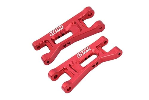 GPM Racing Aluminium 7075 Alloy Front Lower Arms for LOSI 1/24 Micro-B 2WD Buggy RTR-LOS00007 Upgrade Parts - Red von GPM Racing