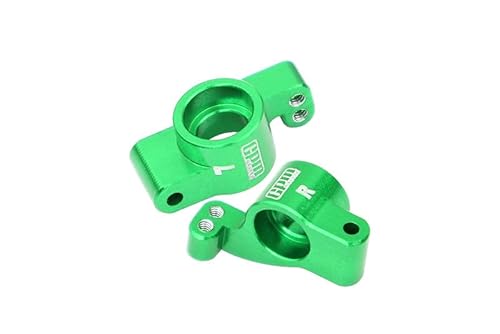 GPM Racing Aluminium 7075 Alloy Rear Hubs for LOSI 1/24 Micro-B 2WD Buggy RTR-LOS00007 Upgrade Parts - Green von GPM Racing