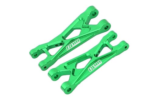 GPM Racing Aluminium 7075 Alloy Rear Lower Arms for LOSI 1/24 Micro-B 2WD Buggy RTR-LOS00007 Upgrade Parts - Green von GPM Racing